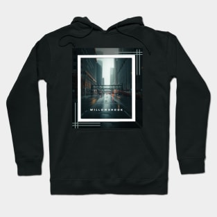 Beautiful cityscape under frame Hoodie